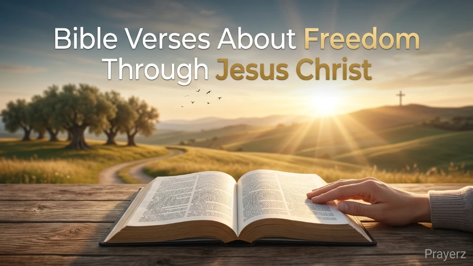 Bible Verses About Freedom Through Jesus Christ