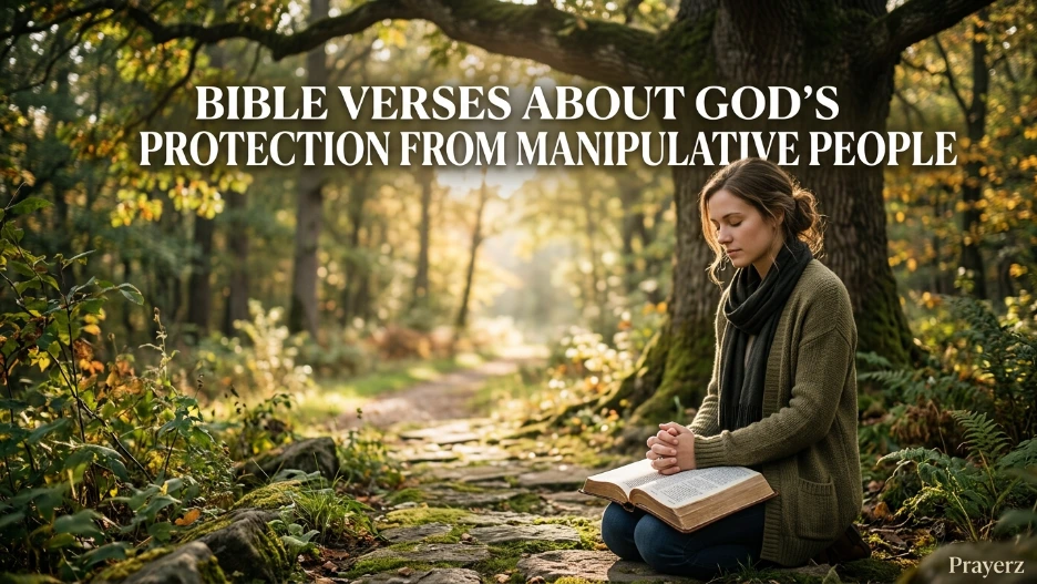 Bible Verses About God's Protection From Manipulative People