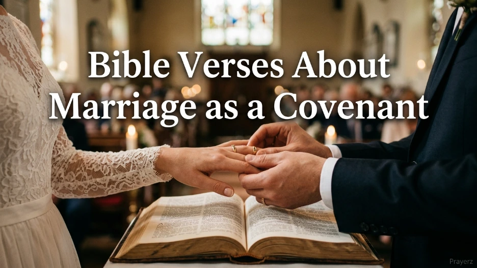 Bible Verses About Marriage as a Covenant