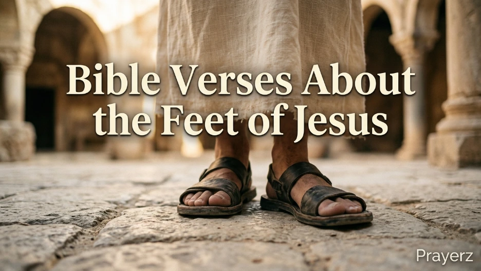 Bible Verses About the Feet of Jesus