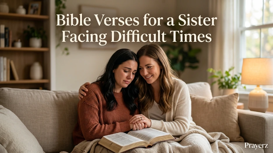 Bible Verses for a Sister Facing Difficult Times