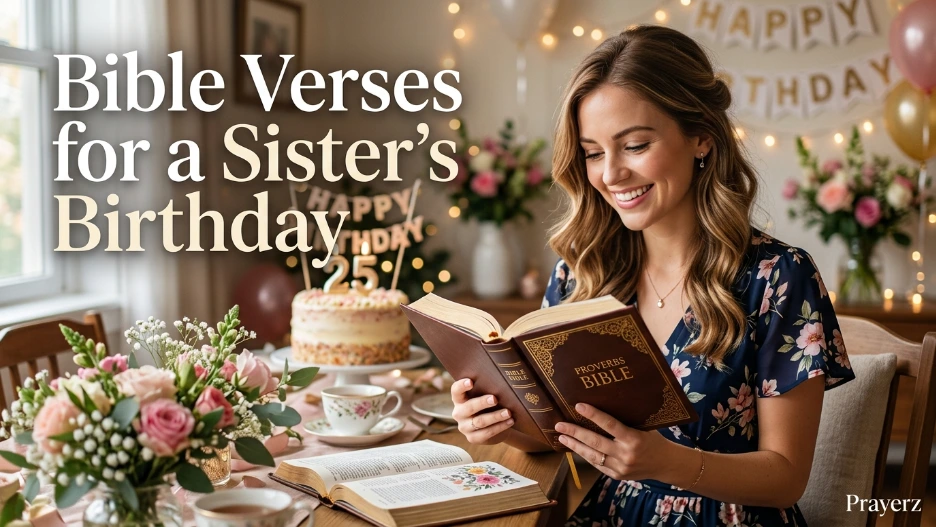 Bible Verses for a Sister's Birthday