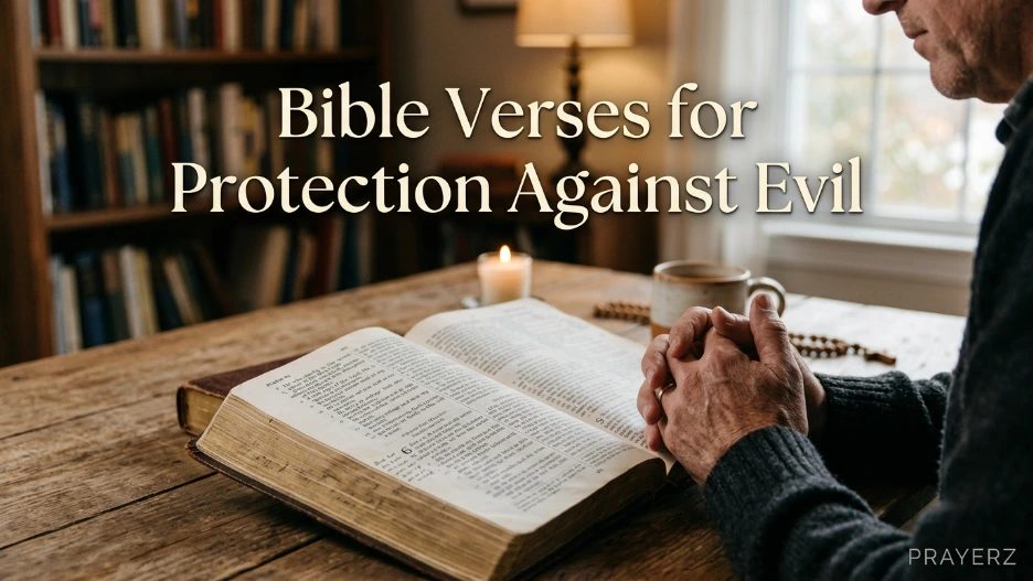 Bible Verses for Protection Against Evil