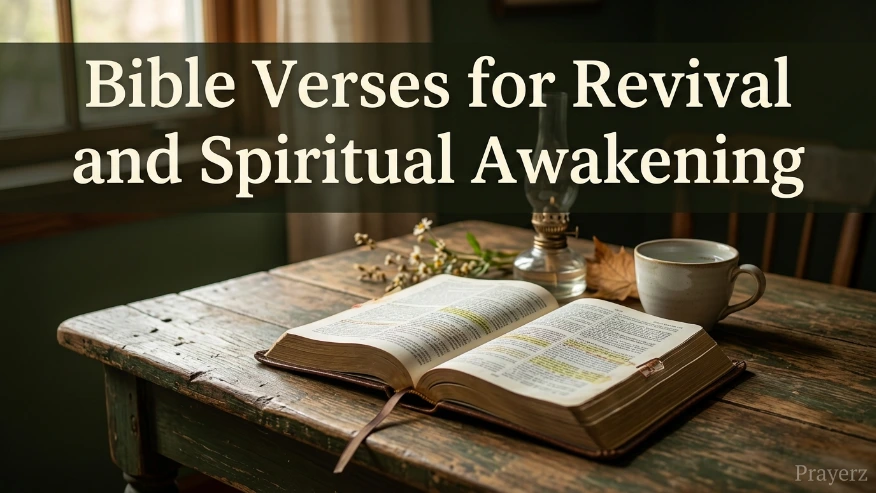 Bible Verses for Revival and Spiritual Awakening