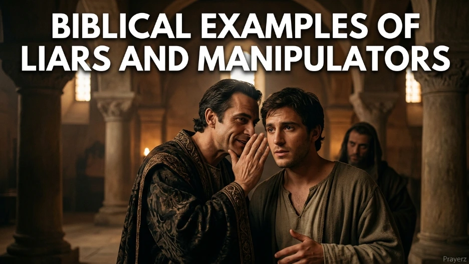 Biblical Examples of Liars and Manipulators