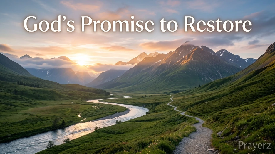 God’s Promise to Restore