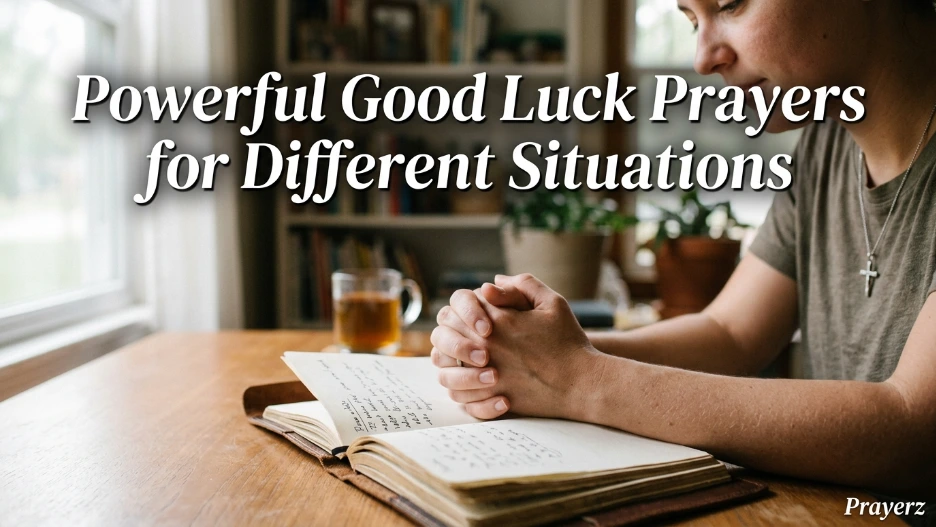 Powerful Good Luck Prayers for Different Situations