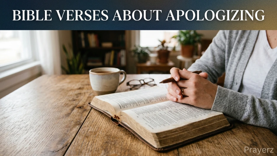 Bible Verses About Apologizing