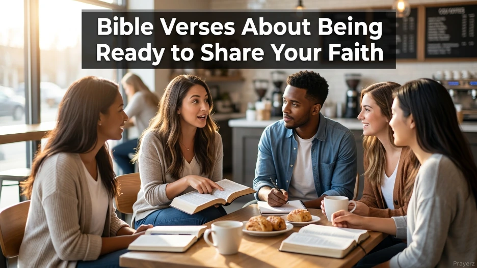 Bible Verses About Being Ready to Share Your Faith