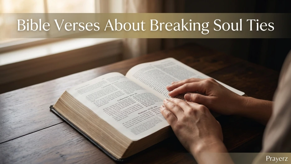 Bible Verses About Breaking Soul Ties
