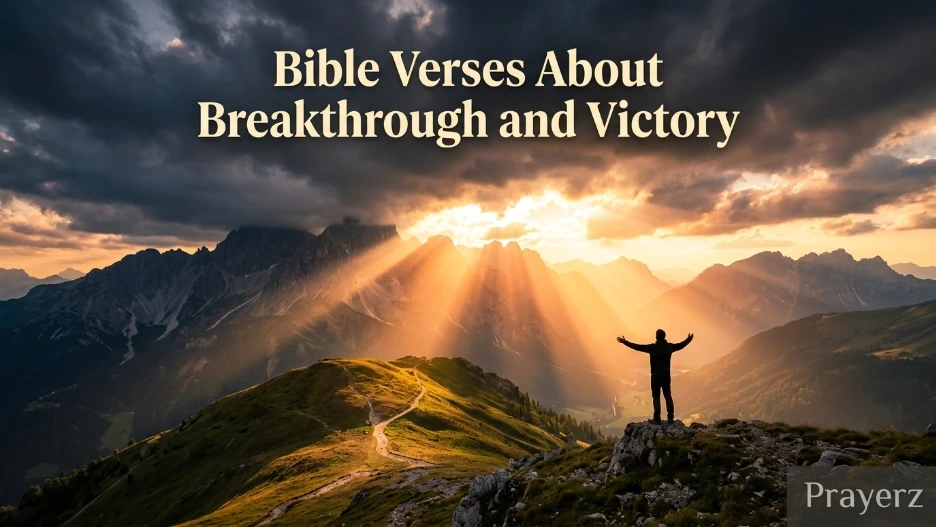 Bible Verses About Breakthrough and Victory