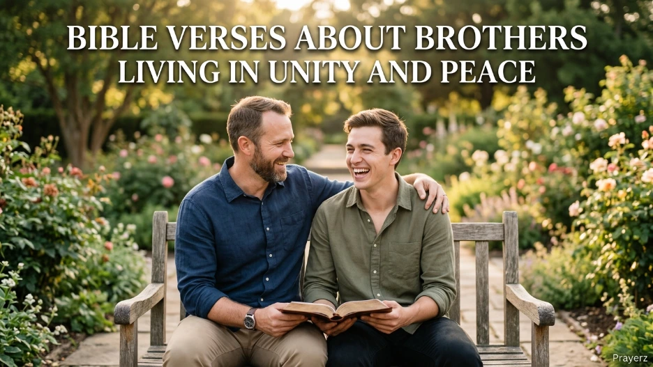 Bible Verses About Brothers Living in Unity and Peace