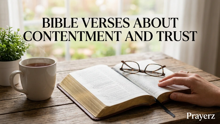 Bible Verses About Contentment and Trust