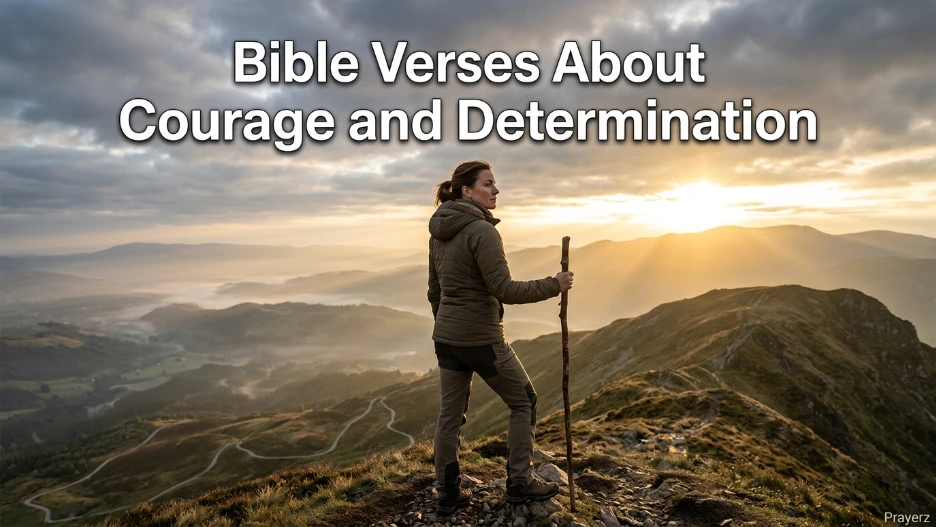 Bible Verses About Courage and Determination