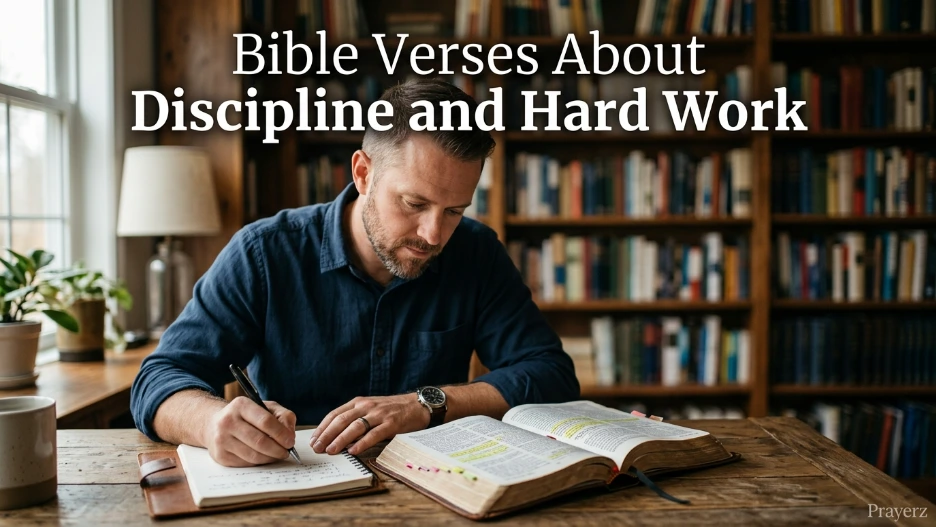 Bible Verses About Discipline and Hard Work
