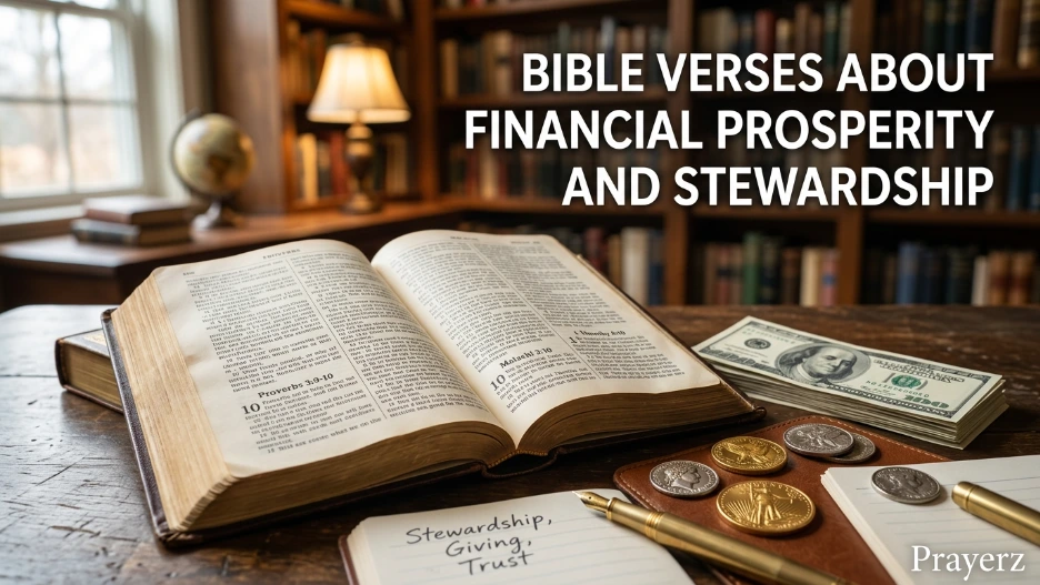 Bible Verses About Financial Prosperity and Stewardship