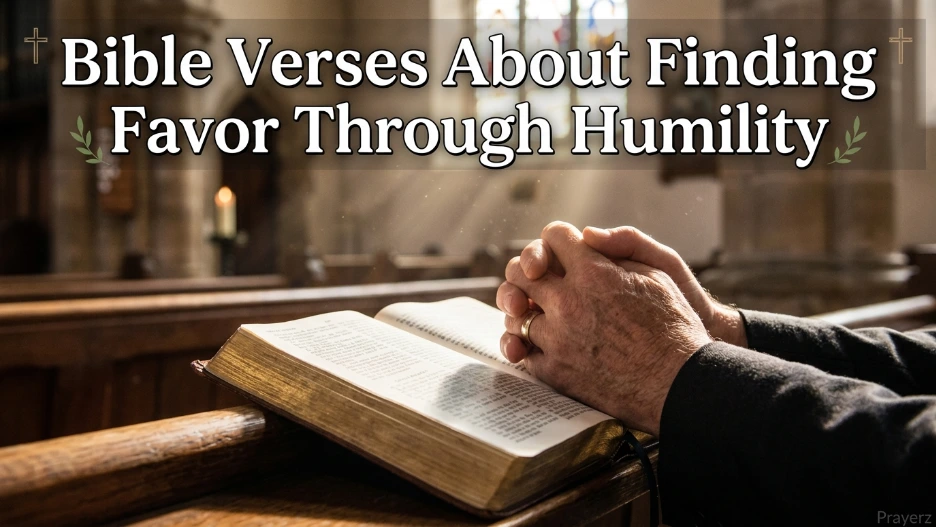 Bible Verses About Finding Favor Through Humility