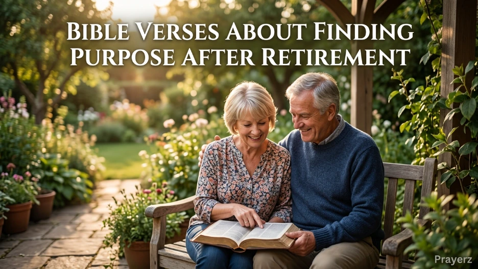 Bible Verses About Finding Purpose After Retirement