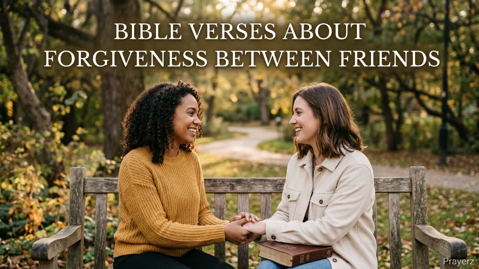 Bible Verses About Forgiveness Between Friends