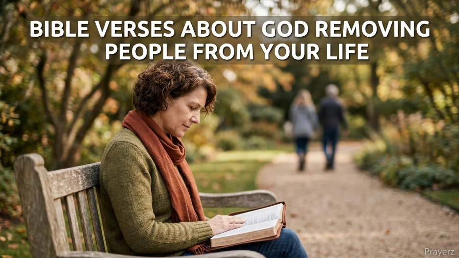 Bible Verses About God Removing People From Your Life