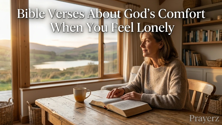 Bible Verses About God's Comfort When You Feel Lonely