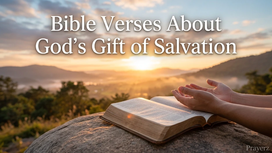 Bible Verses About God's Gift of Salvation