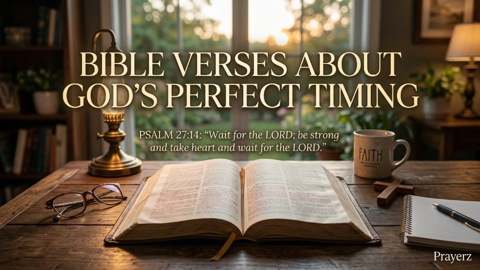 Bible Verses About God's Perfect Timing