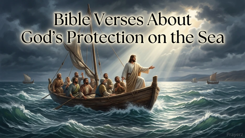 Bible Verses About God's Protection on the Sea