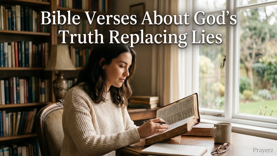 Bible Verses About God's Truth Replacing Lies