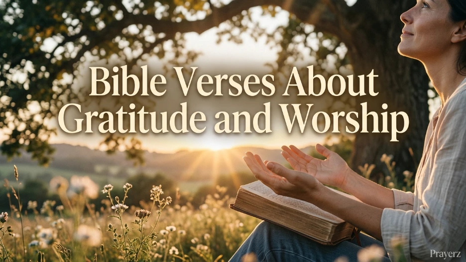 Bible Verses About Gratitude and Worship