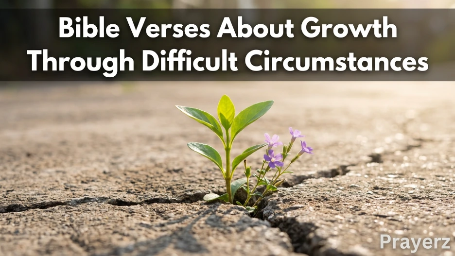 Bible Verses About Growth Through Difficult Circumstances