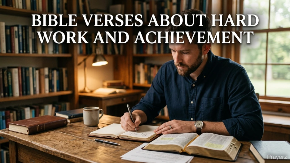 Bible Verses About Hard Work and Achievement