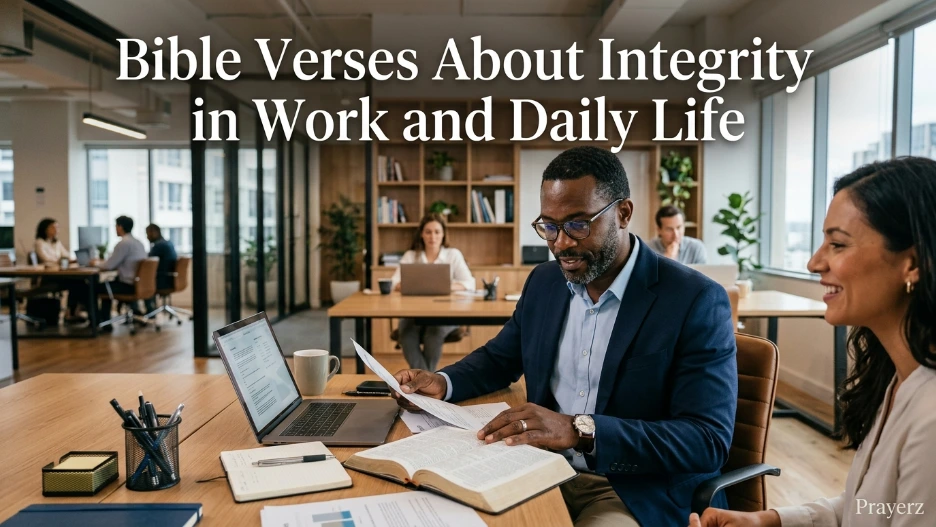 Bible Verses About Integrity in Work and Daily Life