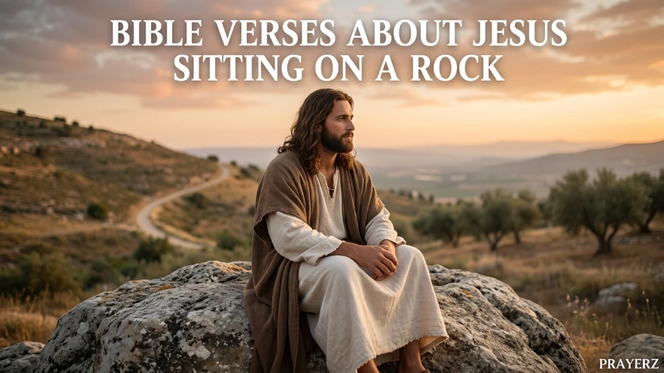 Bible Verses About Jesus Sitting on a Rock