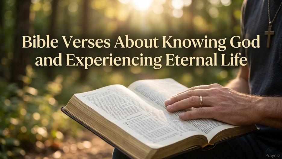 Bible Verses About Knowing God and Experiencing Eternal Life