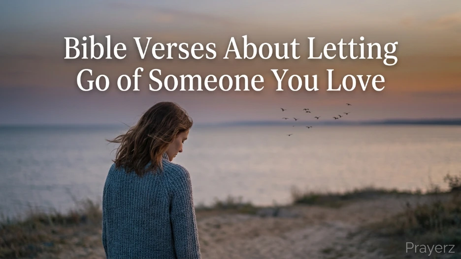 Bible Verses About Letting Go of Someone You Love