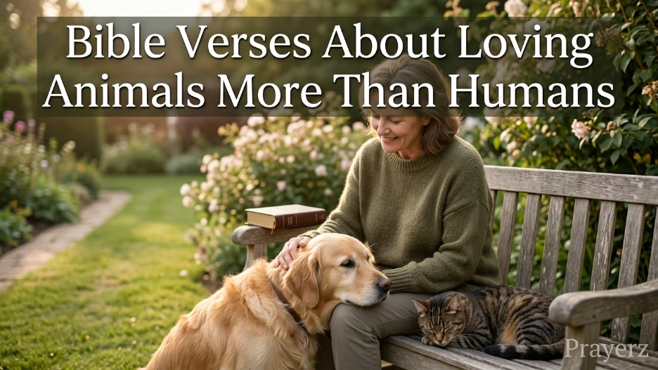 Bible Verses About Loving Animals More Than Humans