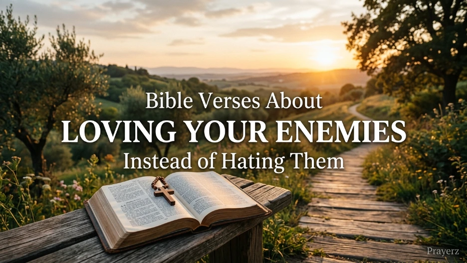 Bible Verses About Loving Your Enemies Instead of Hating Them