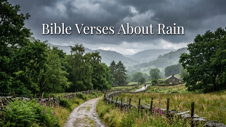 Bible Verses About Rain