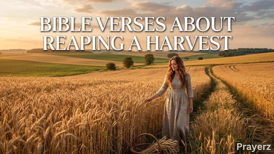 Bible Verses About Reaping a Harvest
