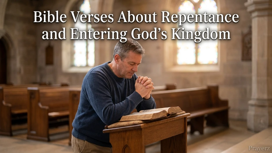 Bible Verses About Repentance and Entering God's Kingdom
