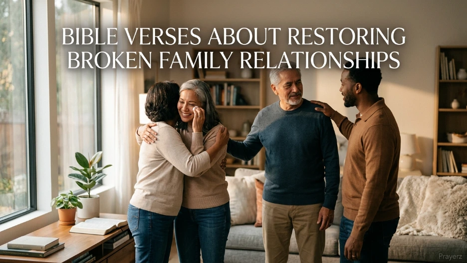 Bible Verses About Restoring Broken Family Relationships