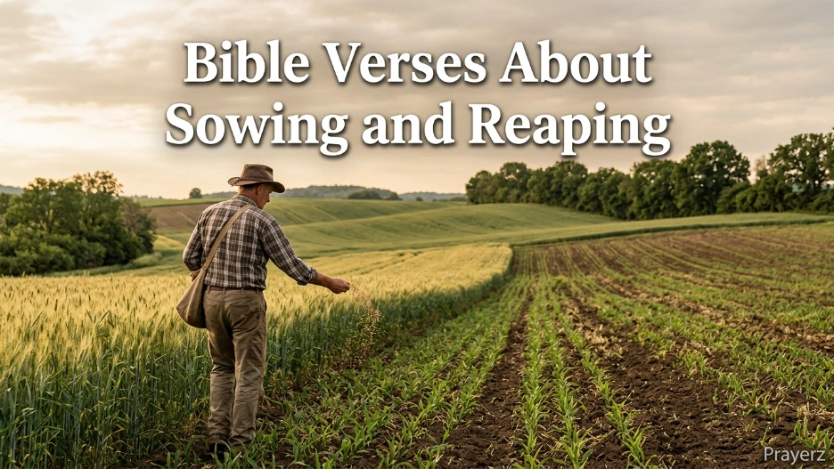 Bible Verses About Sowing and Reaping