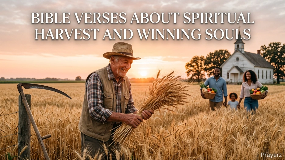 Bible Verses About Spiritual Harvest and Winning Souls