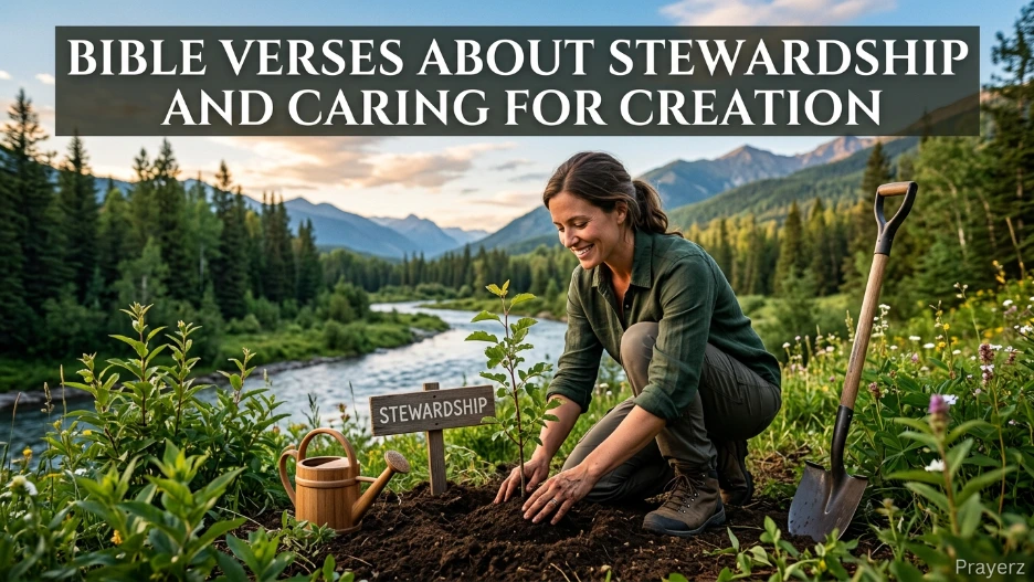 Bible Verses About Stewardship and Caring for Creation