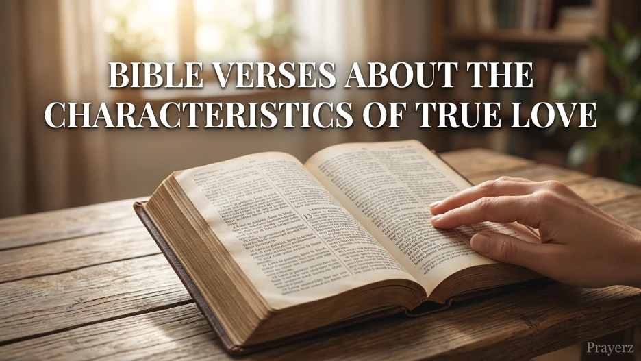 Bible Verses About the Characteristics of True Love
