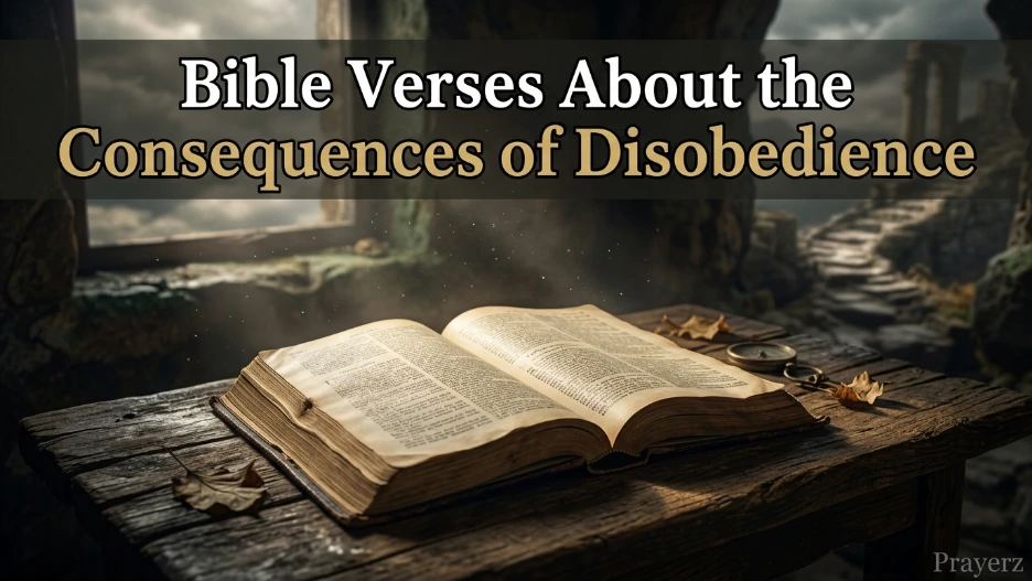 Bible Verses About the Consequences of Disobedience