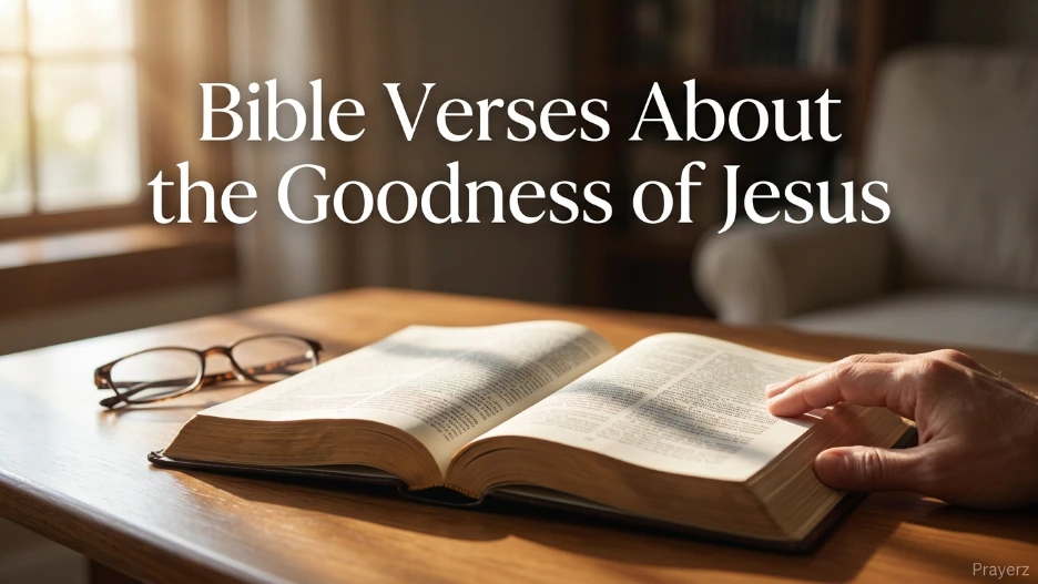 Bible Verses About the Goodness of Jesus