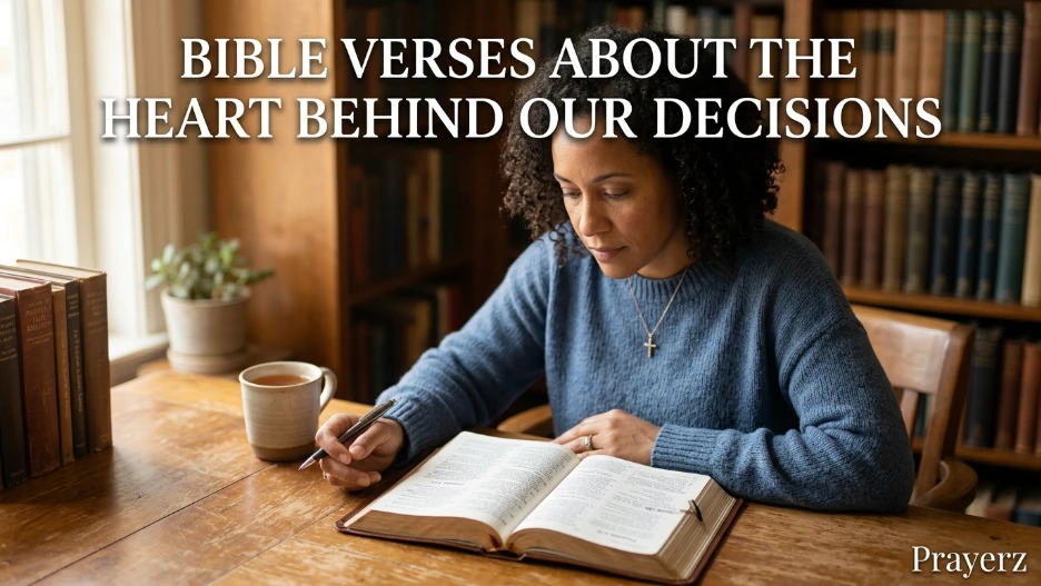 Bible Verses About the Heart Behind Our Decisions