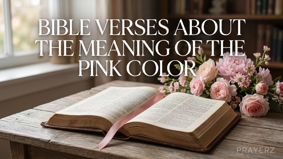 Bible Verses About the Meaning of the Pink Color